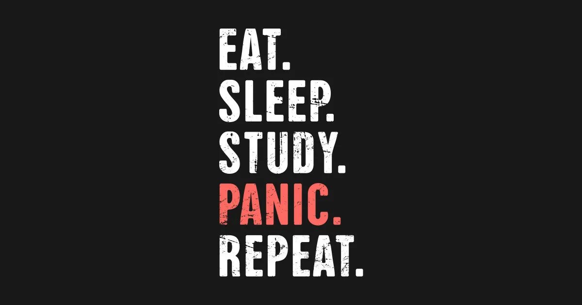 Repeat play. Eat sleep. work sleep repeat. eat sleep shoot repeat. eat sleep lift.