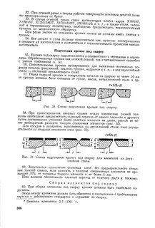Расстояние между кромками
