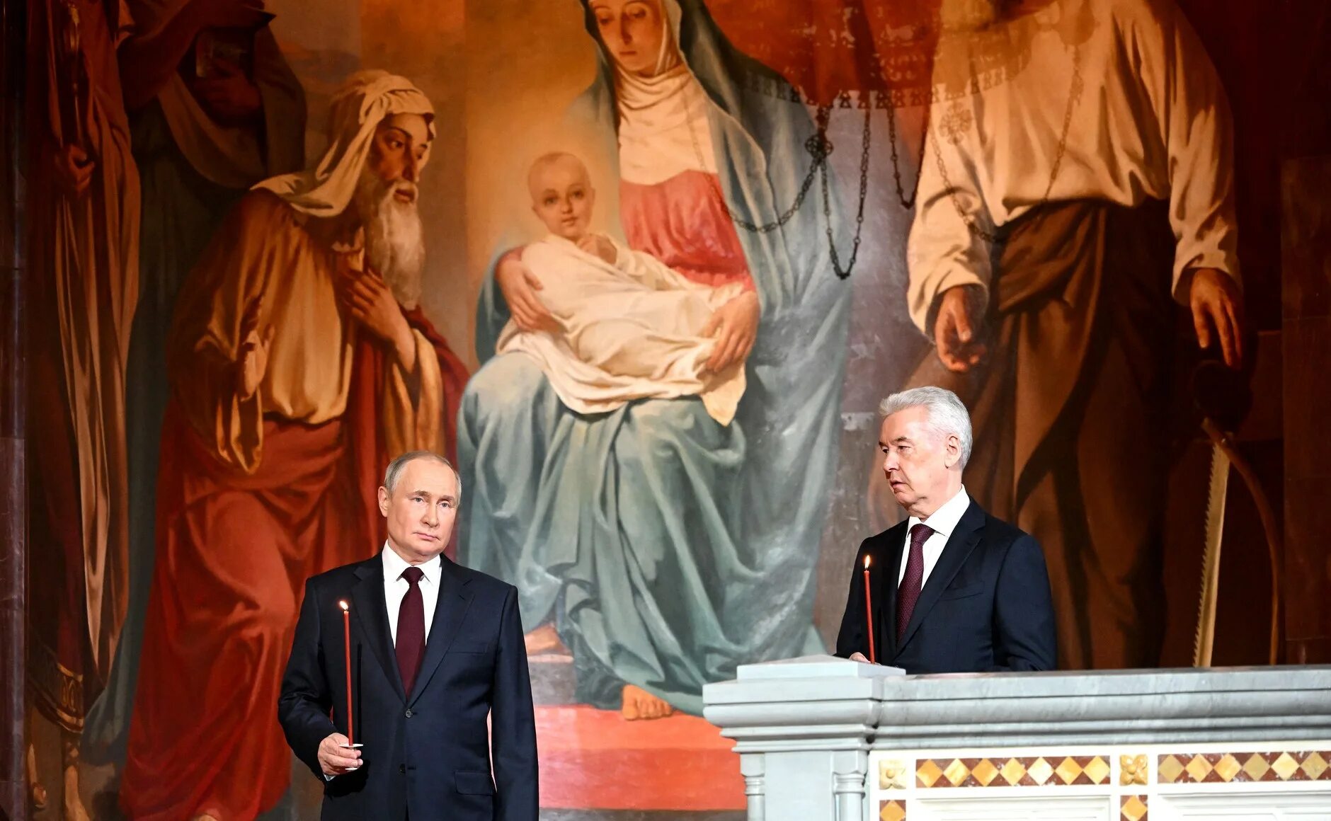 Песков пояснил Лайфу, почему Путин встречал Рождество именно в Спасо-Преображенс