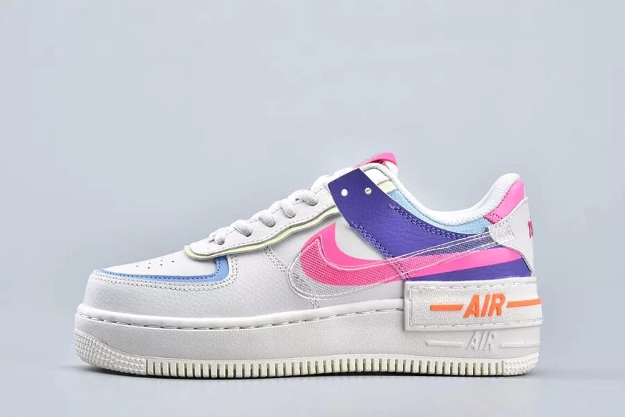 Nike Air Force 1 Low Double Air. Nike Air Force 1 Double Swoosh. Nike Air Force 1 Shadow Double Swoosh Sail Pink Purple. Nike Air Force 1 Low. Air force shadow купить