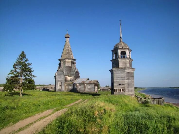 Сретенская церковь (деревянная), Архангельская область, Приморский район, село Р