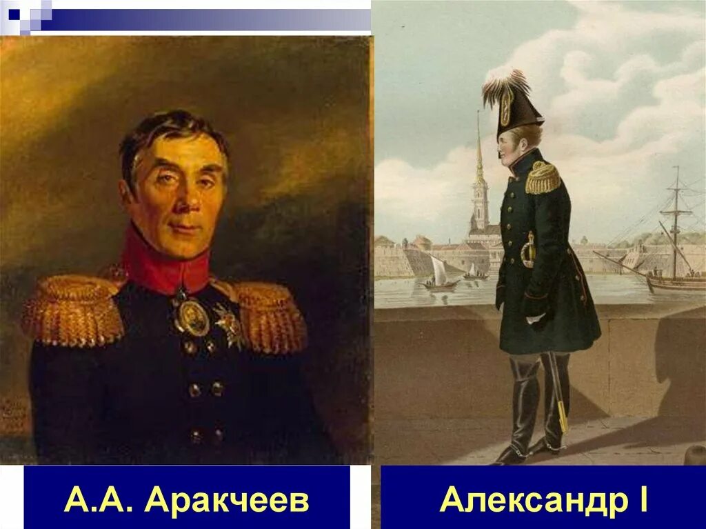 1 а а аракчеев. Аракчеев при александре 1.