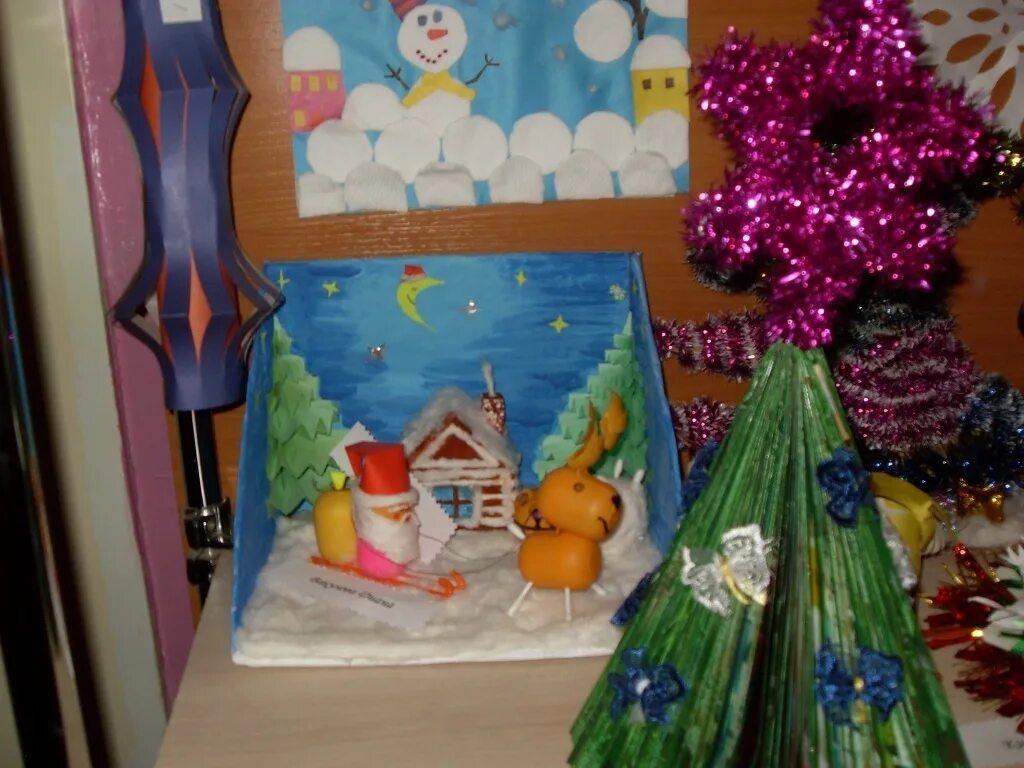 поделка на новый год в садик зимняя сказка. сказочный новый год поделки в детский сад. зимняя поделка в школу. сказочный новый год поделки в детский сад. сказочный новый год поделки в детский сад.