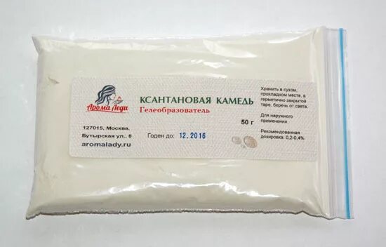 Сколько добавлять ксантановой камеди