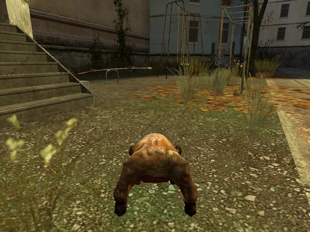 Half-Life 2 год 2004 хедкрабы.