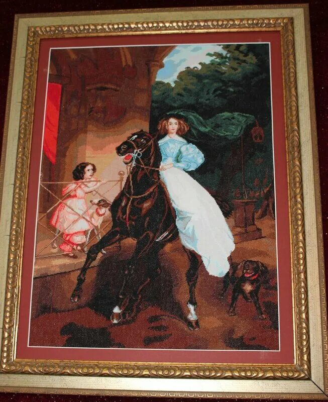 Вышивка всадница брюллова золотое руно. Риолис всадница. Всадница брюллов бисер. Вышивка всадница брюллова. Вышивка всадница брюллова.