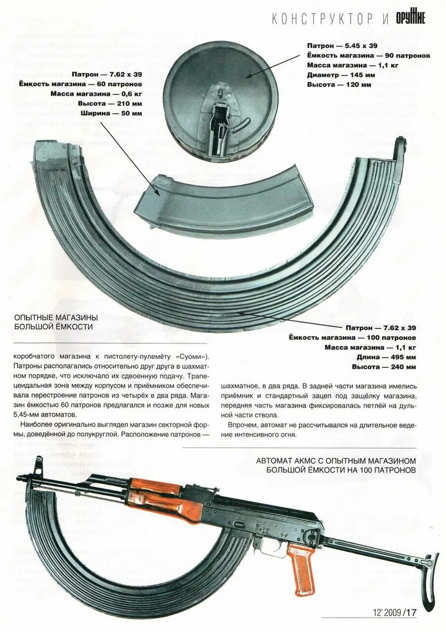 Как называется магазин автомата. Вместимость магазина ак-74 патронов. рпк 74 патроны.