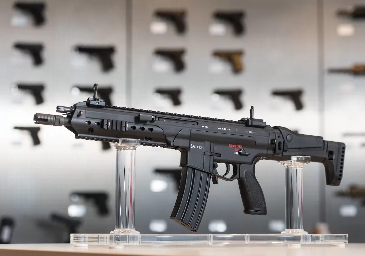 Штурмовая винтовка Heckler & Koch hk433. Хеклер-Кох нк416. Автомат Хеклер и Кох 433. Штурмовая винтовка Хеклер Кох.