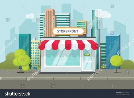 The flat is a shop