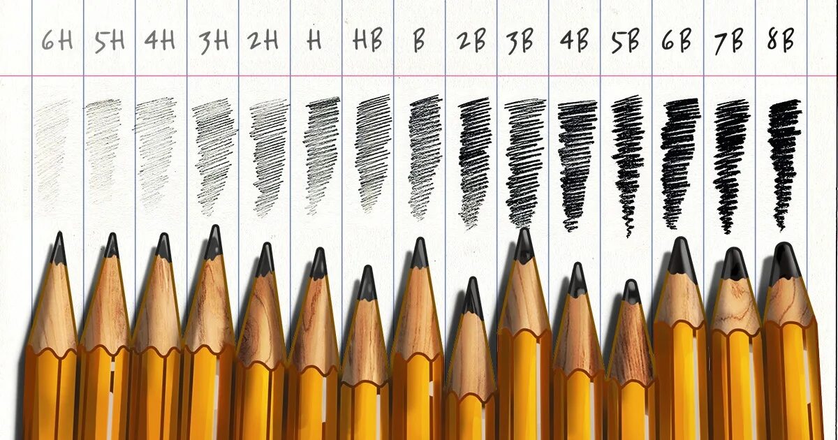 На карандаше что это значит. Виды простых карандашей. карандаш hb это какой.