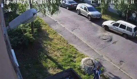 Камера сбита