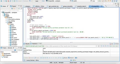 Postgresql row number over