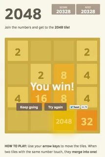 2048 на русском языке