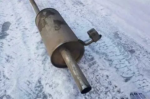 Глушитель логан размеры