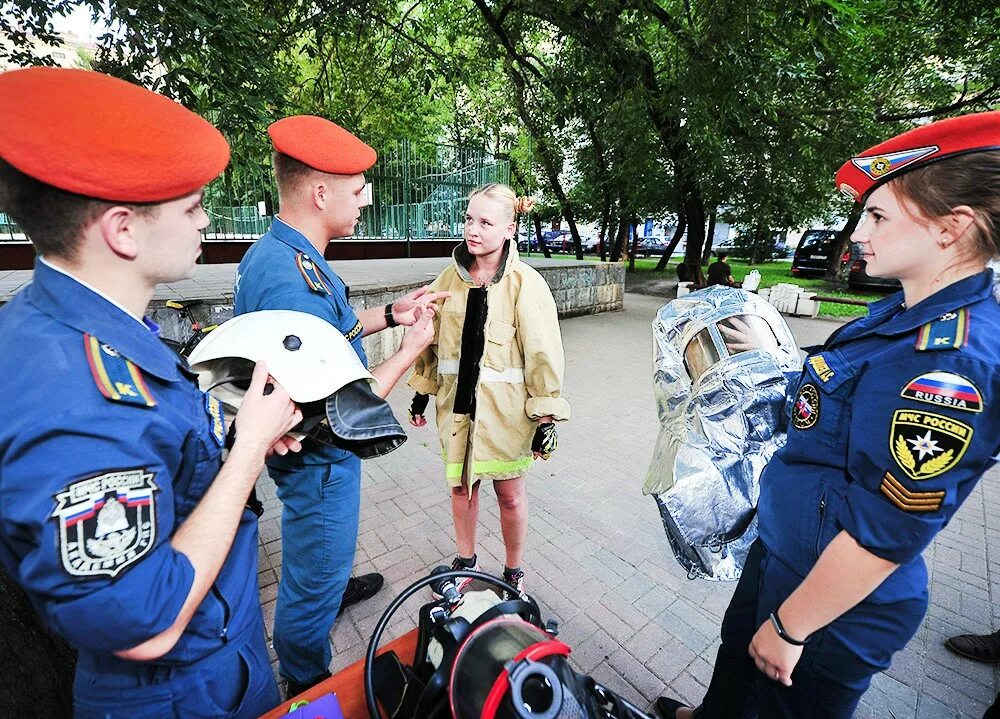 Учебная тревога в москве