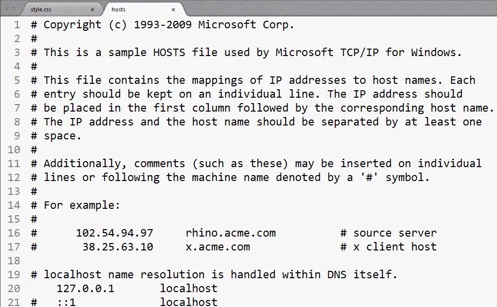 Файл hosts. Host пример. Hosts Windows 7. Hosts как прописать.