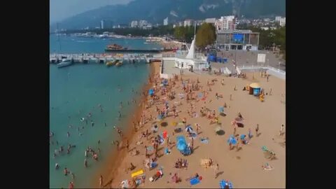 Курортный пляж видео