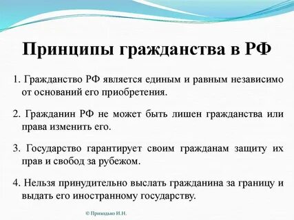 Статья виды гражданства