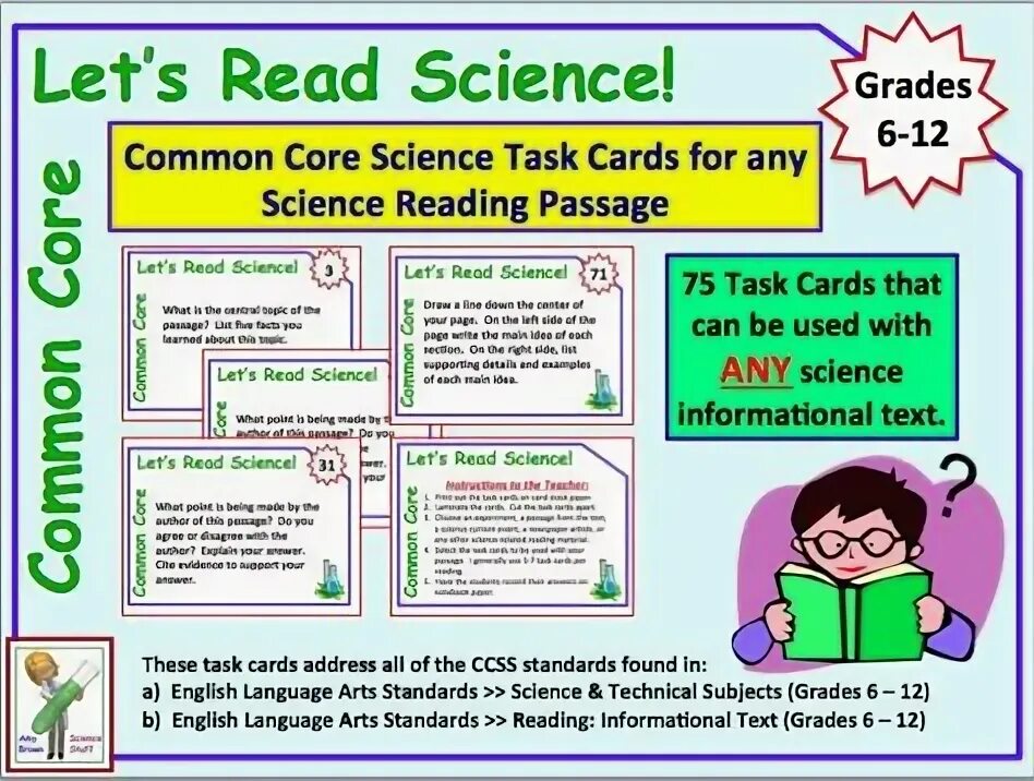 Reading задание 6. Reading Science. Science Core. Reading, Grade 6. Science 6.