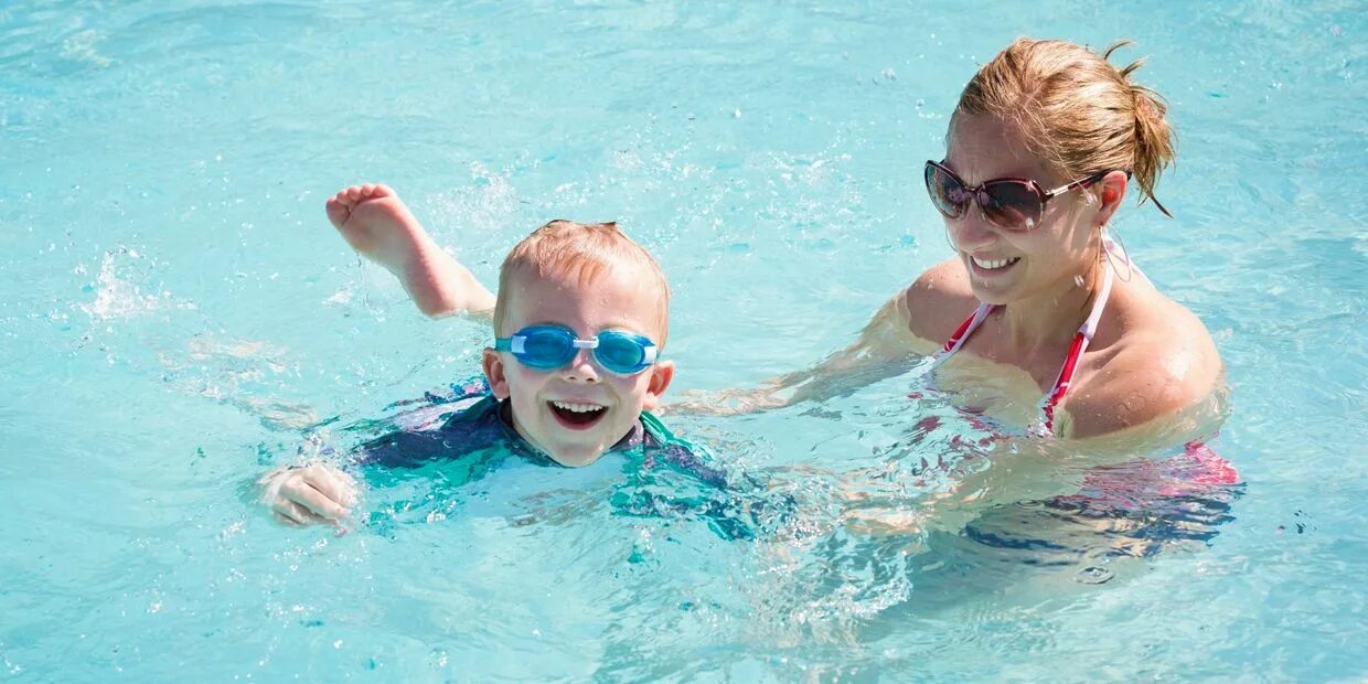 We are going to swim. Just go for a swim.