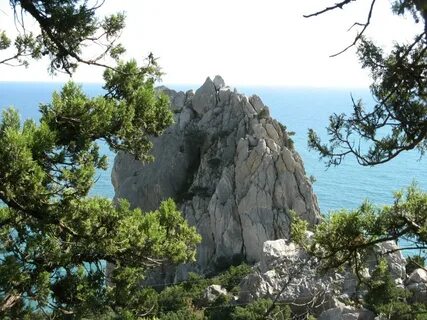 Скала в крыму