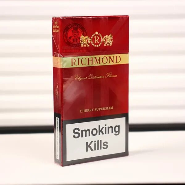 Ричмонд вишня тонкие. Сигареты Richmond Cherry SUPERSLIM. Табак Ричмонд черри. Ричмонд тонкие вишневые.