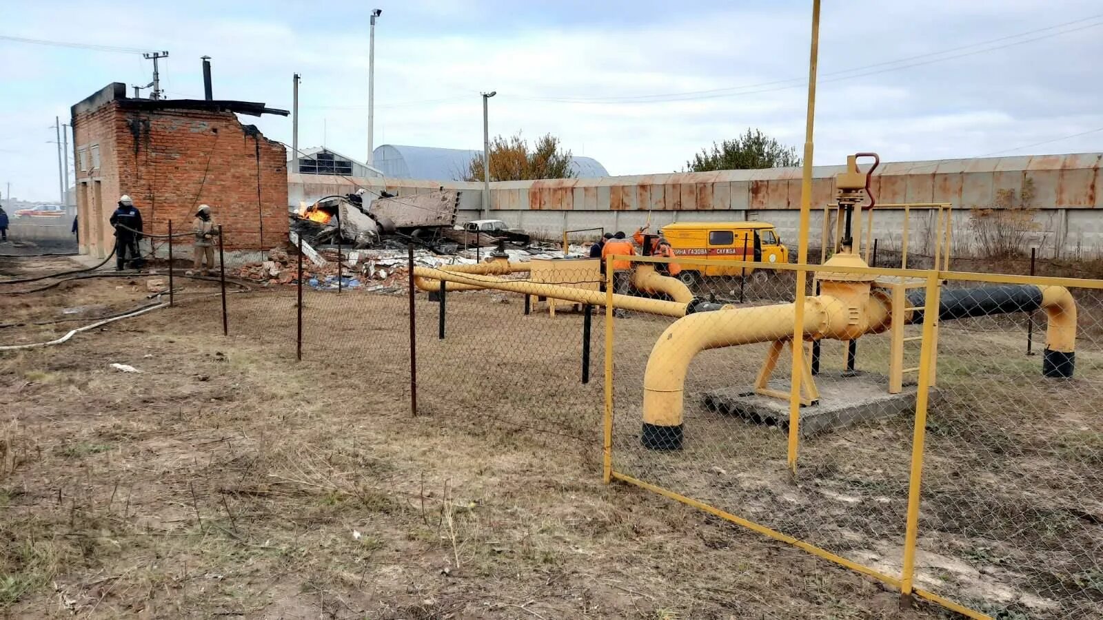 Суджа захват газораспределительной