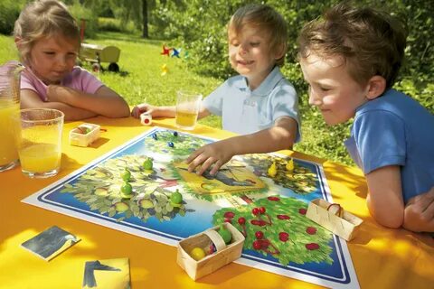 Детские настольные игры играем