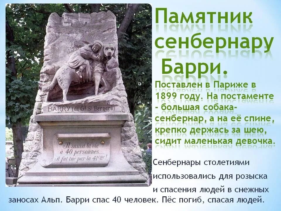 Памятник собаке Барри в Париже. Памятник сенбернару Барри. Памятник сенбернару в Париже. Памятник собаке сенбернару Барри.