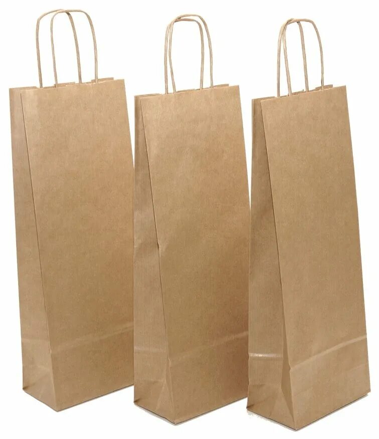 упаковочный пакет для бутылки. крафт пакет под бутылку. бумажный пакет для вина. пакет под бутылку. крафтовый пакет под бутылку.