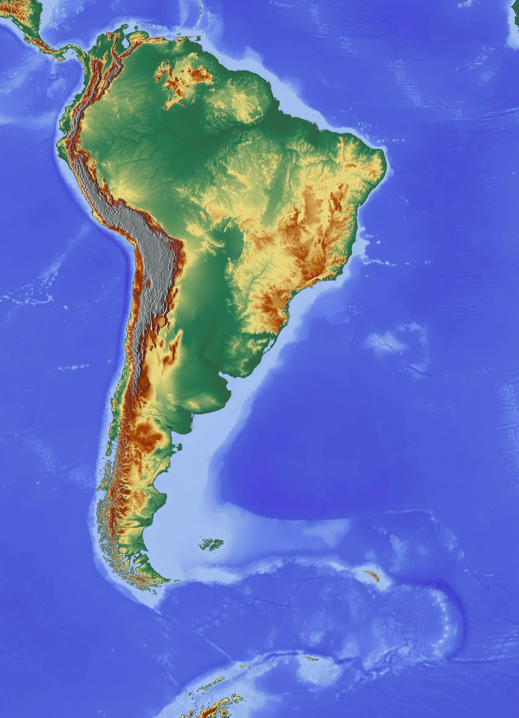 на каком материке находятся анды. самые длинные горы южной америки. амазонская низменность на карте южной америки. анды материк на котором расположены горы. гора анд на каком материке.