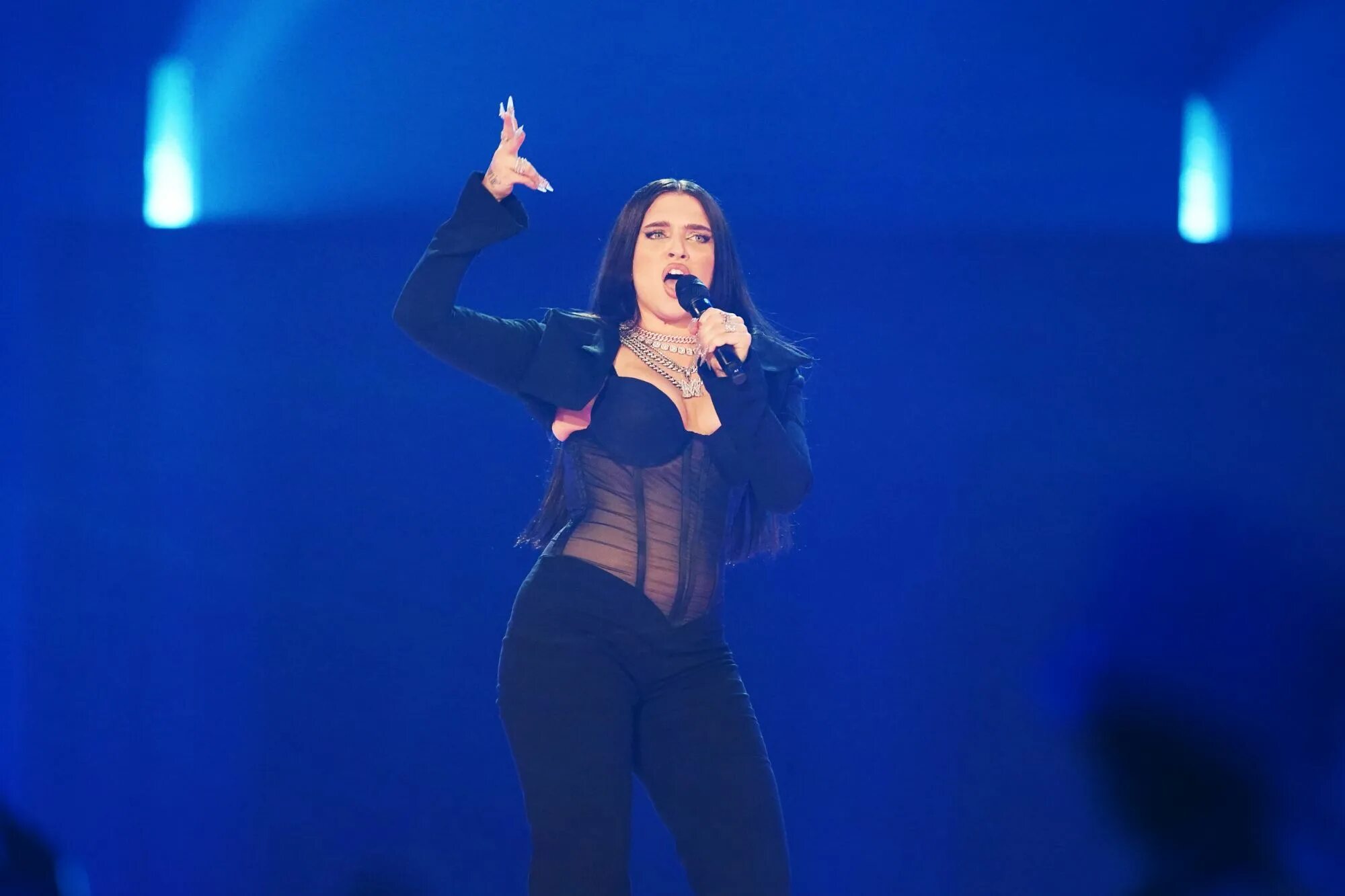 Muller i wrote a song. Eurovision 2025 mae muller. mae muller евровидение. mae muller i wrote a song. eurovision 2025 results.