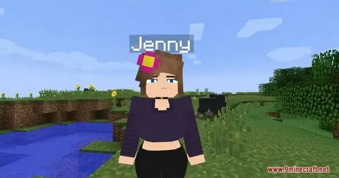 Jenny Mod (1.12.2) - Virtual Girlfriend, Ellie, Bia, Allie Bee - Mc-Mod.Net...