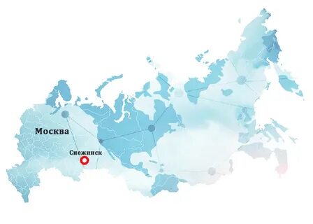 Снежинск расстояние