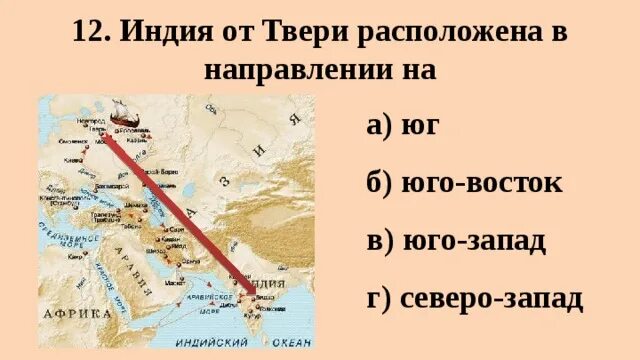 В каком направлении расположена. В каком направлении расположена