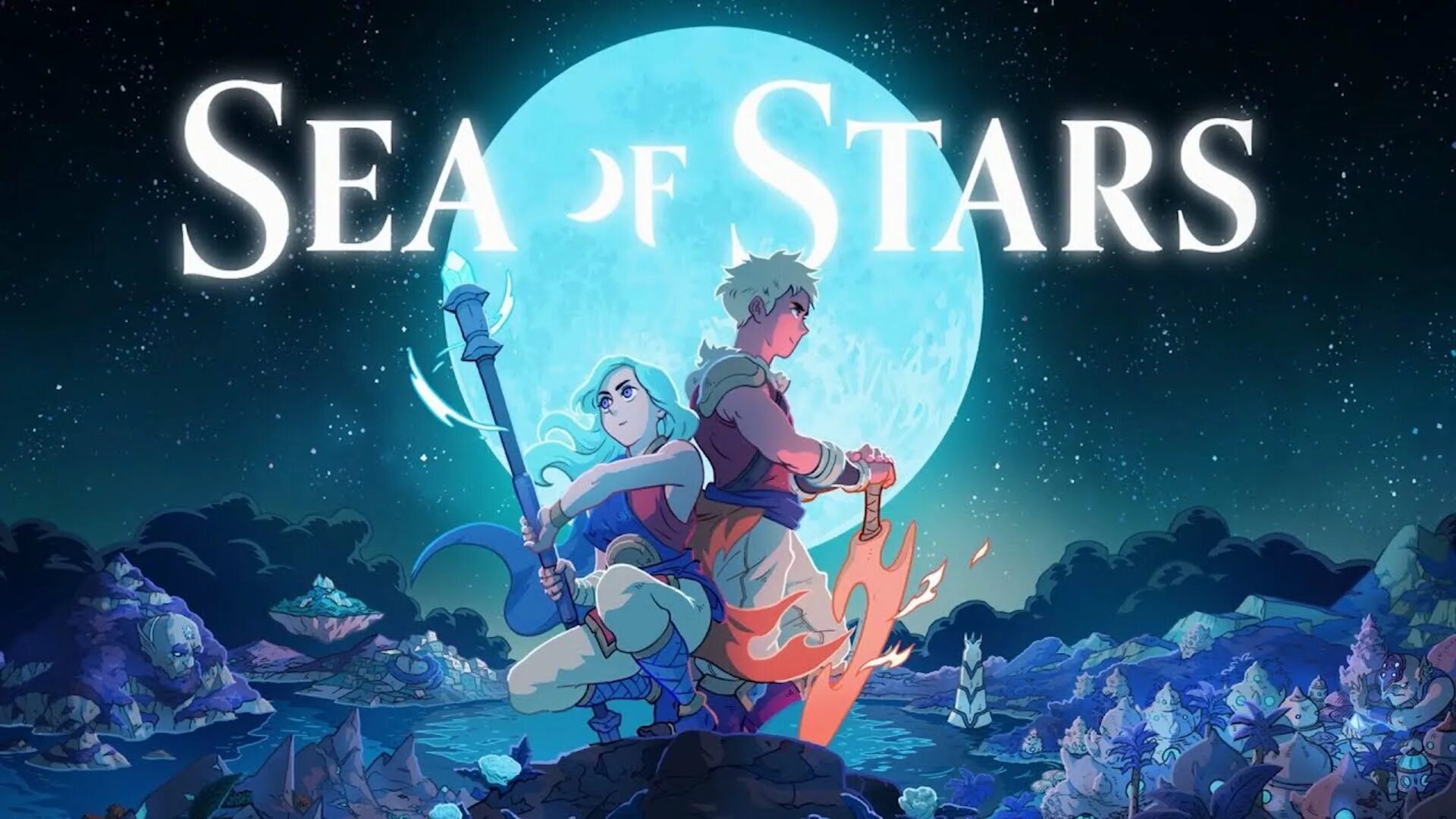 Nintendo sea of. Sea of Stars игра. Sea of Stars игра 2023. The Messenger игра. JRPG Sea of Stars.