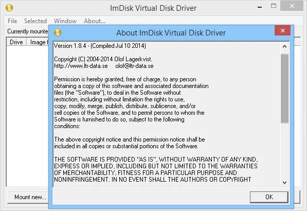 Imdisk virtual. Imdisk virtual