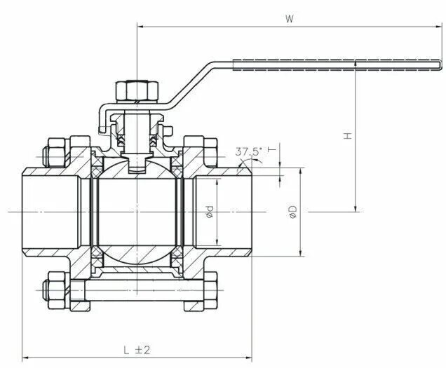 Кран шаровой полнопроходной AISI 316 dn050 PN 40. Кран шаровой abra-BV-a1400a 008, 1/4, Ду 8мм. Кран шаровой муфтовый ду50 чертеж. Шаровый кран разборный с шип пазом ду50 чертежи. Трехсоставной шаровой кран