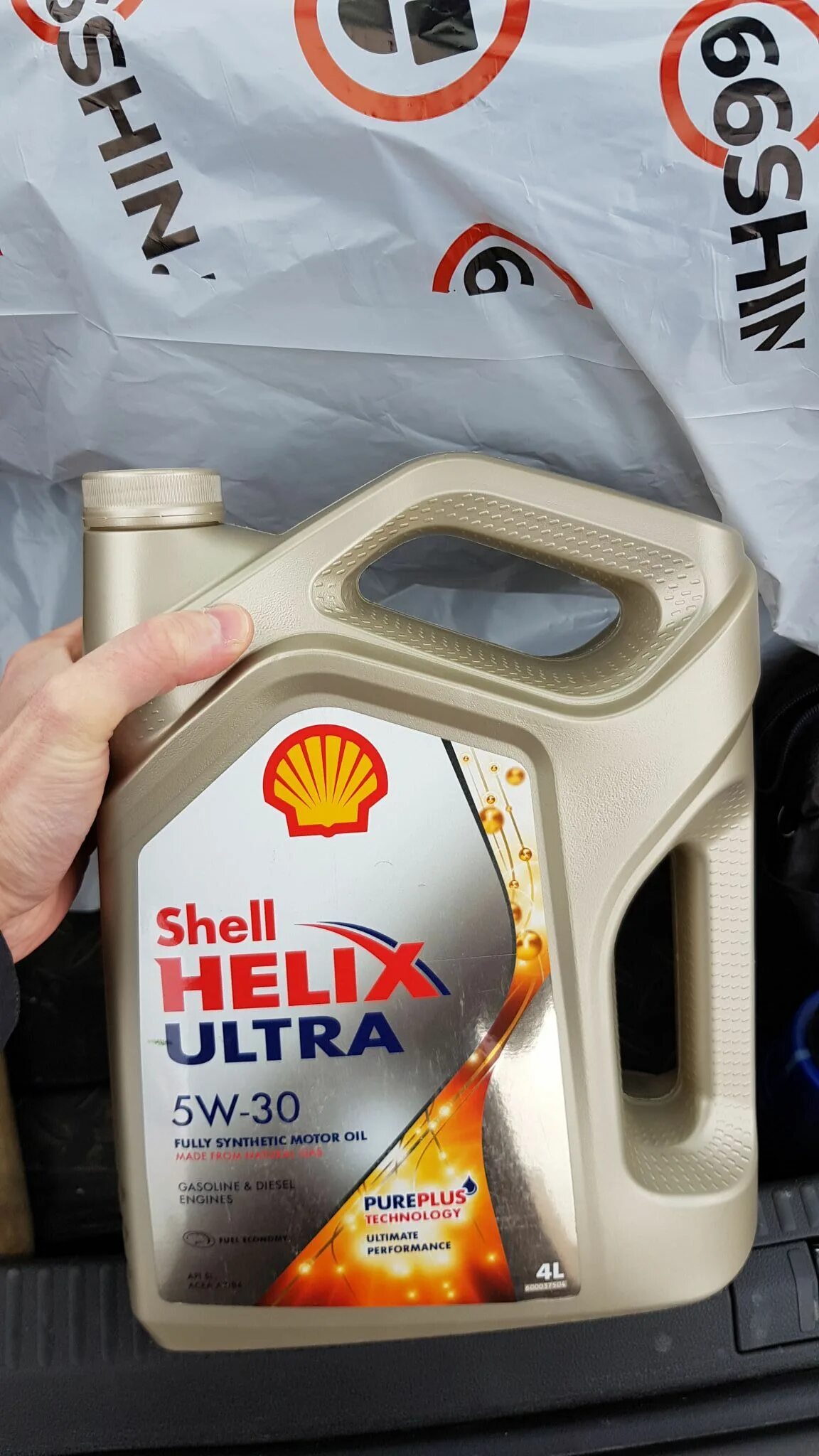 Масло shell 5 в 30