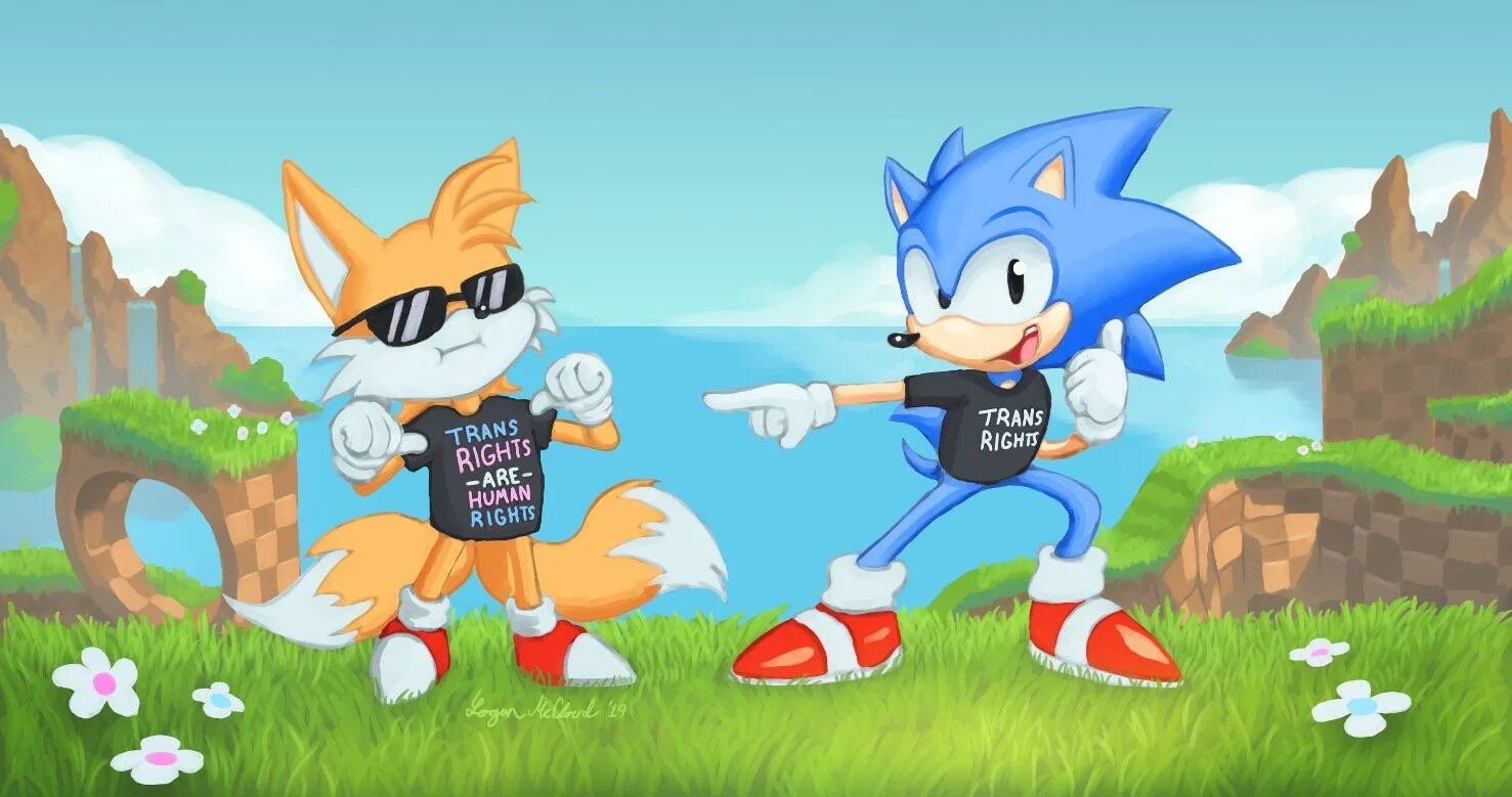 Sonic says. Соник гендербенд. Sonic Tails Trans. Sonic say Tails. Tales sonic