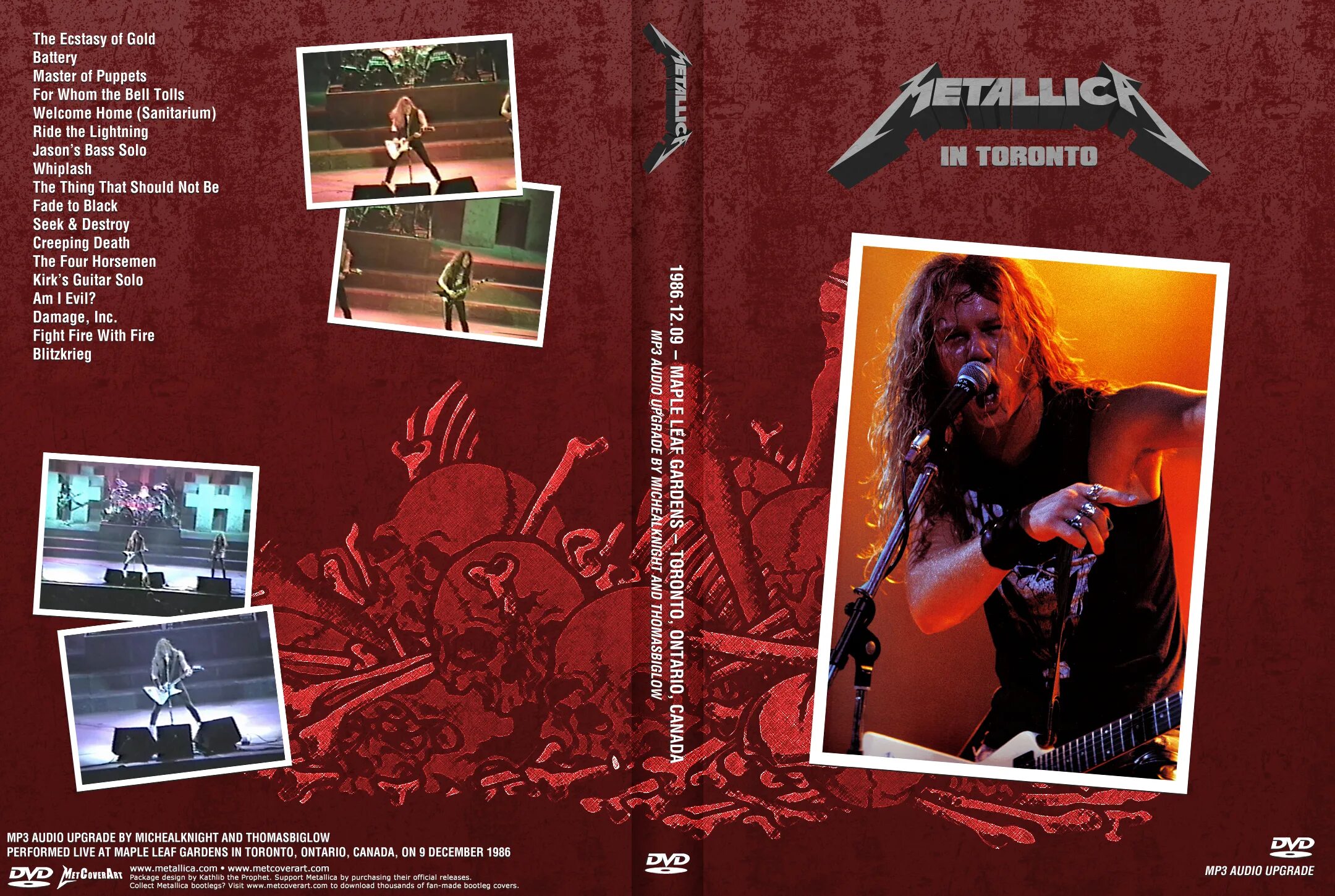 Рок версия металлика. Metallica 1986 обложка. Металлика Live. Санитариум металлика. Metallica Live DVD.