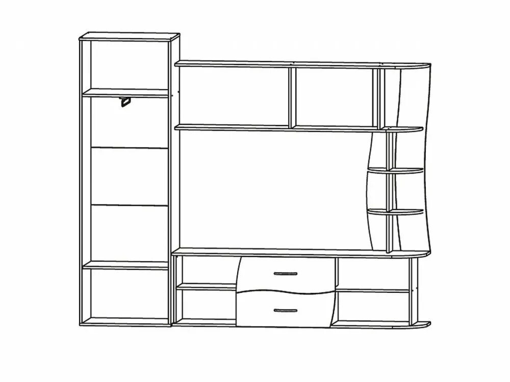 Гармония 3 стенка (венге/анкор белый) (астрид). Гостиная гармония-3. Гармония 3. Гостиная гармония 3 астрид мебель. Гостиная гармония-3.
