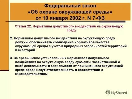Федеральный закон 7 глава 4