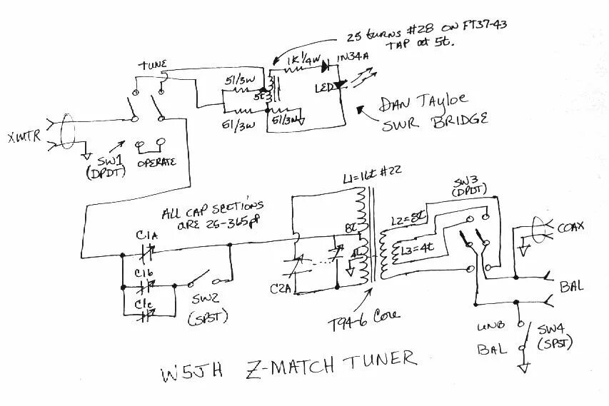 Z match. Z-Match антенный тюнер Автор r5mav. Антенный тюнер схема z-Match. Антенный тюнер ut3uez. Антенный тюнер 1-30 МГЦ схемы.