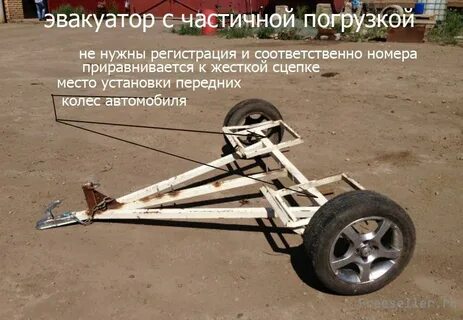 Прицеп подкат чертежи