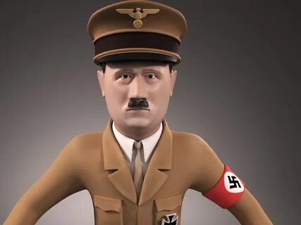 Adolf Hitler Cartoon. icon. 