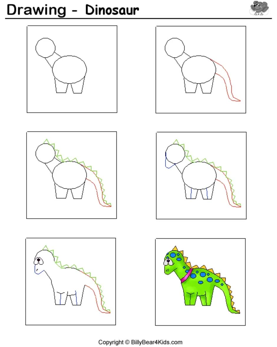 Динозавр рисунок пошагово. Как рисовать динозавра детям поэтапно. Динозавры рисование для детей. Поэтапное рисование динозавра для детей.