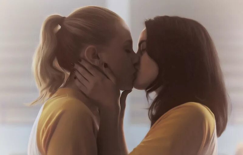Kiss my a фф. Бетти и Вероника поцелуй. Ривердейл поцелуй Бетти и Вероника. Ривердейл поцелуй. Ривердейл Вероника поцелуй.