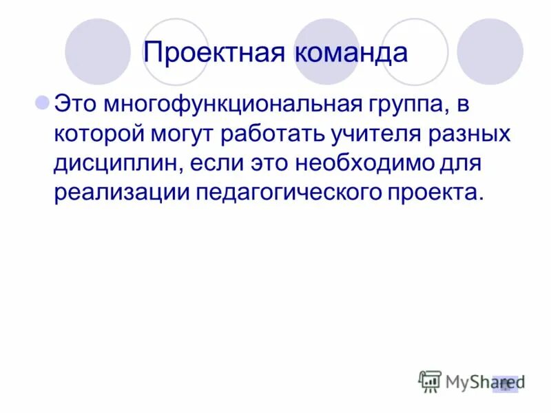 Роль и место команды проекта. Типы проектных команд. Командный проект. Команда образовательного проекта. Команда образовательного проекта.