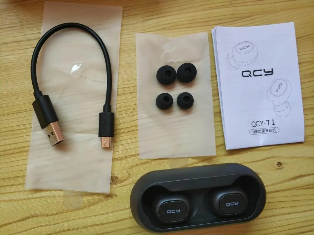 Наушников qcy t1c. Наушники QCY t1c. Беспроводные наушники Xiaomi QCY t1c Black. QCY t1c комплектация. Наушники внутри QCY t1c.